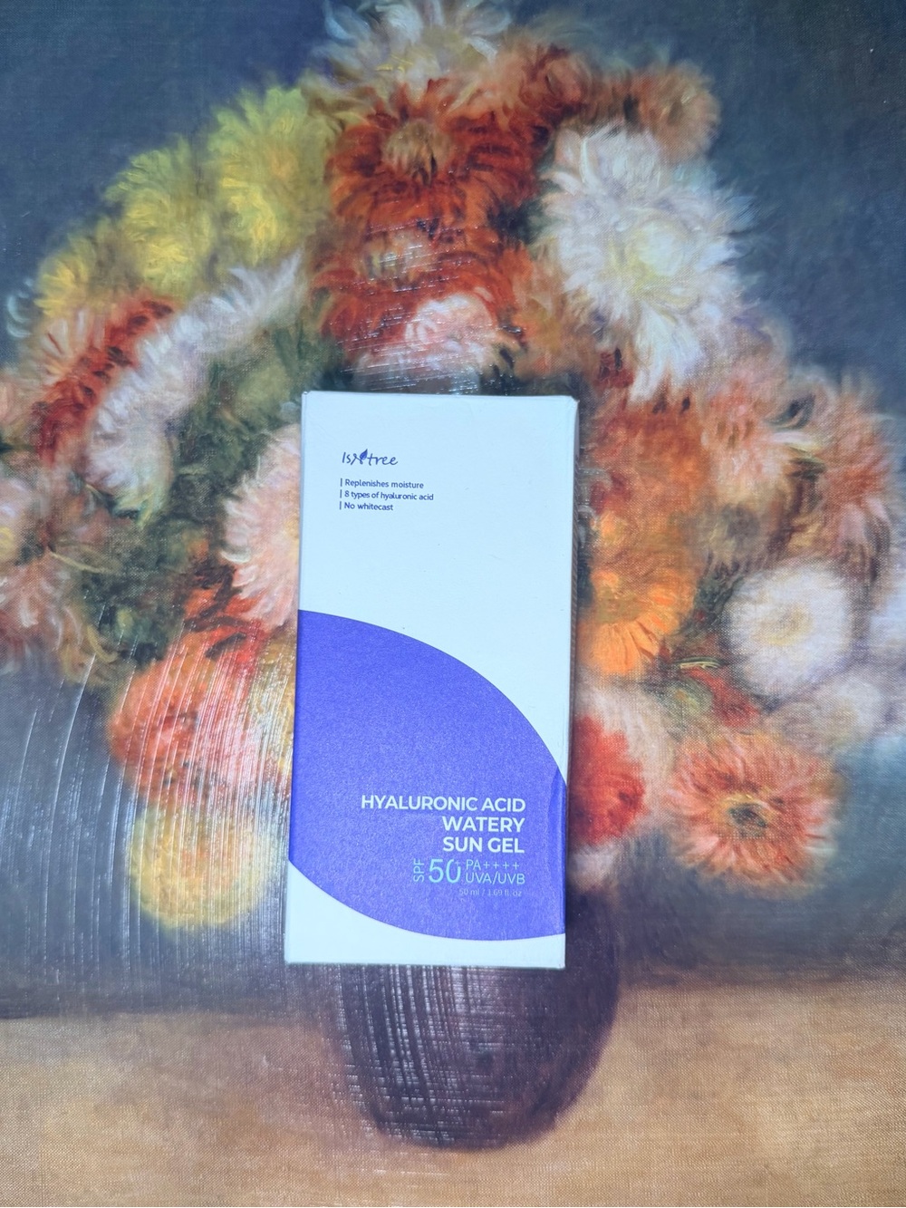 Hyaluronic Acid Watery Sun Gel SPF 50+ PA++++ - White & Purple